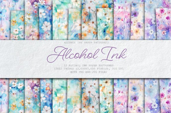 Alcohol Ink Flowers Patterns: A Guide to Choosing and Using Them Effectively