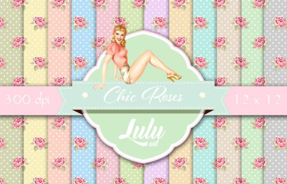 Chic Roses Patterns: Strategic Use for Creative and Professional Projects
