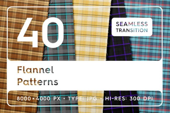 Flannel Patterns: A Versatile and High-Quality Resource for Design Professionals